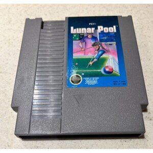 Lunar Pool- NES (Nintendo Entertainment System, 1987) Billards